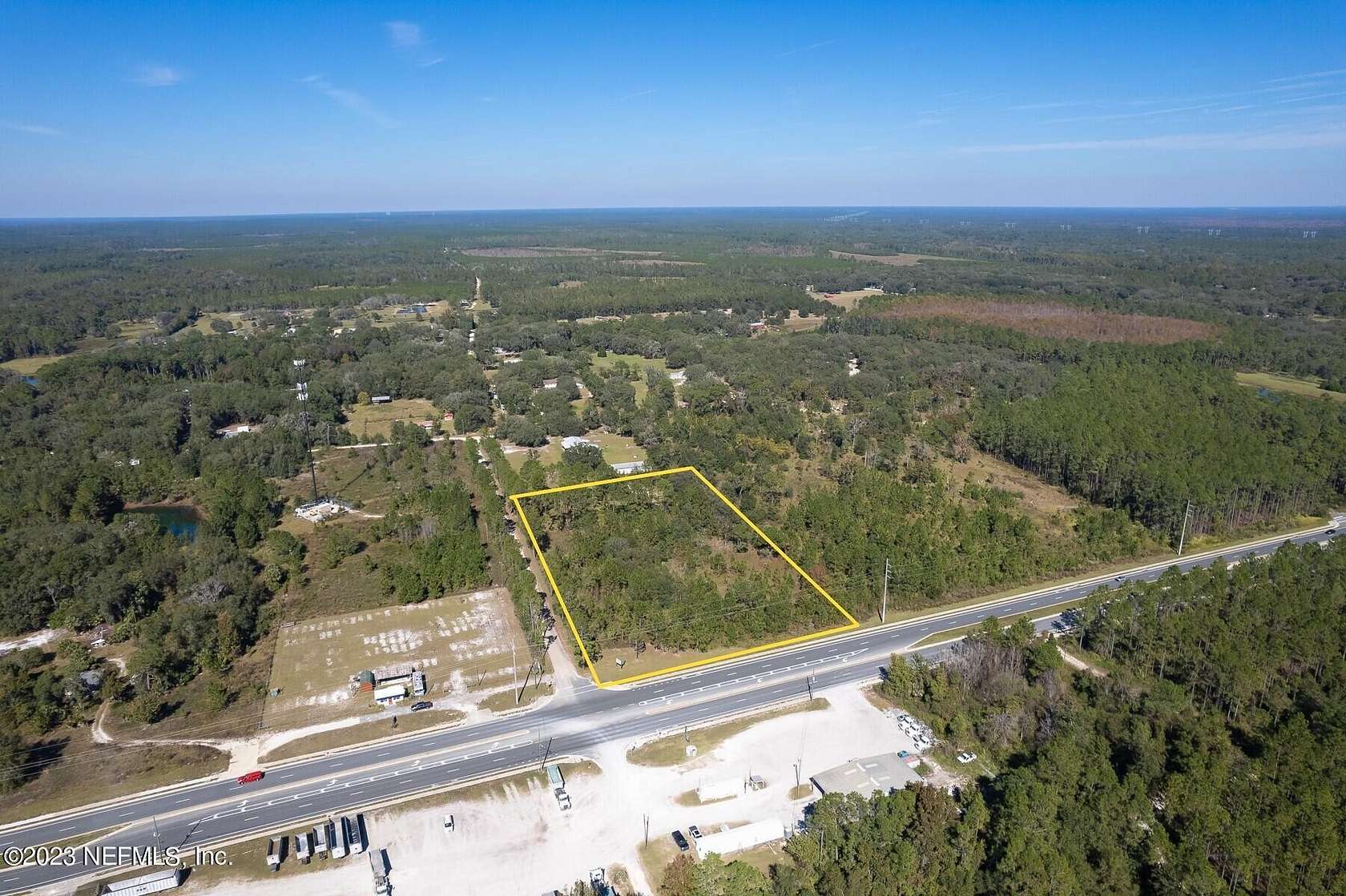 10.3 Acres of Commercial Land for Sale in Hollister, Florida