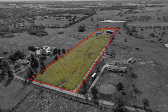 8.1 Acres of Land with Home for Sale in Harrodsburg, Kentucky