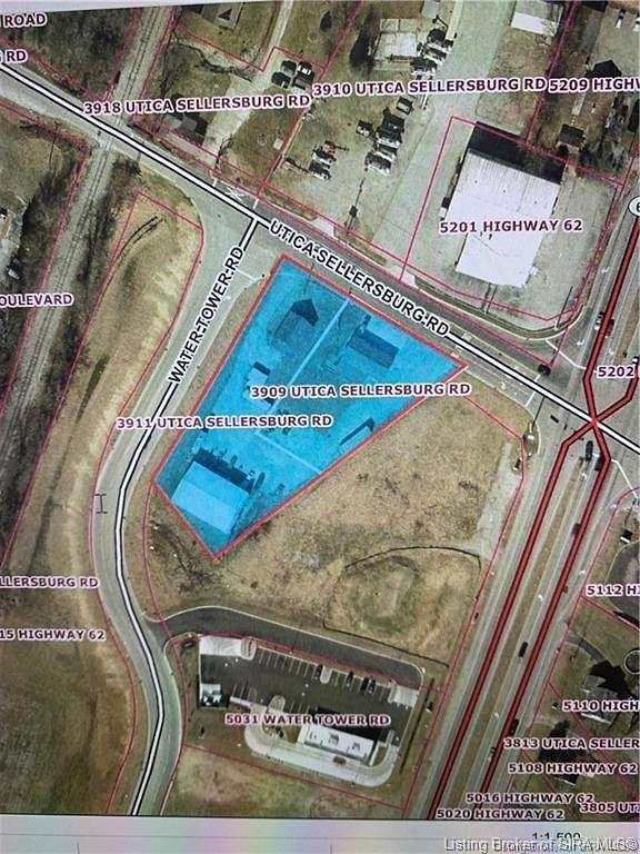 1.2 Acres of Commercial Land for Sale in Jeffersonville, Indiana