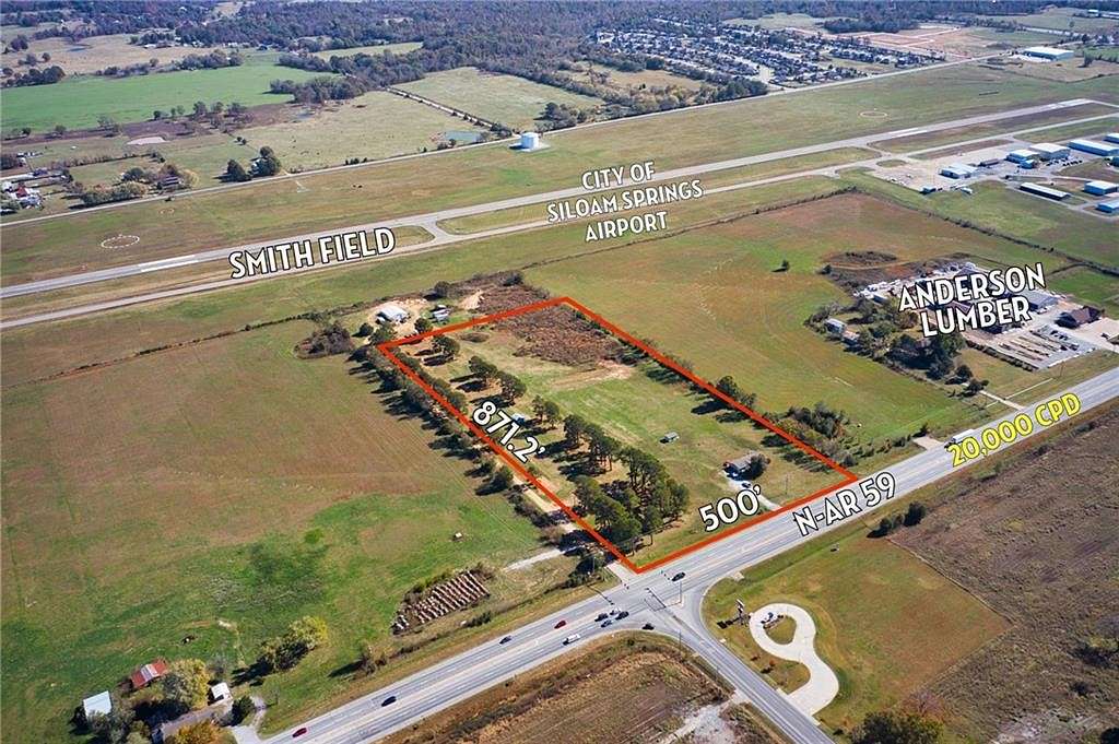 10 Acres of Land for Sale in Siloam Springs, Arkansas