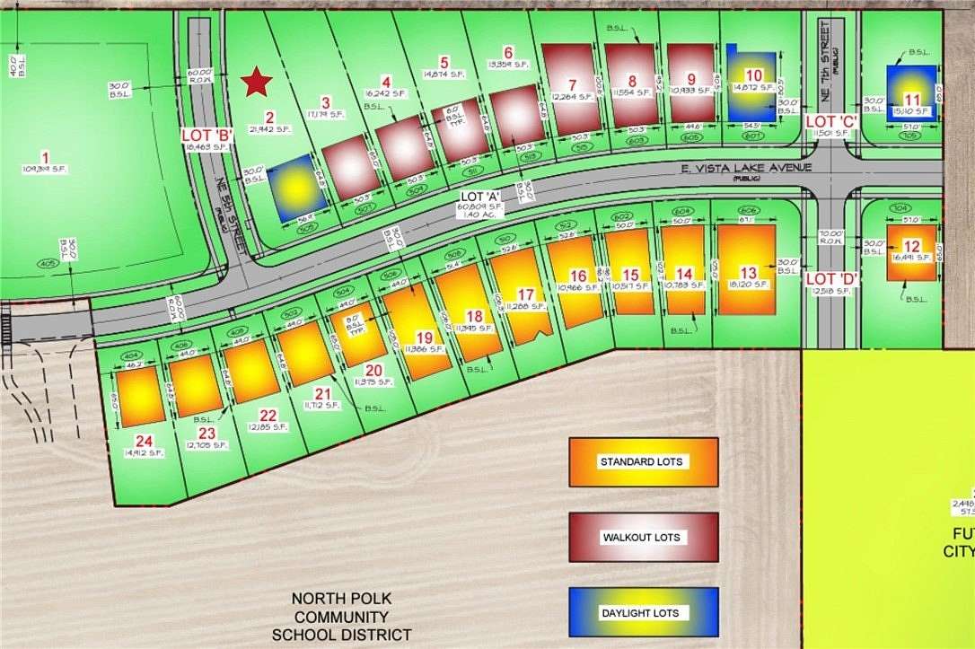 0.504 Acres of Residential Land for Sale in Polk City, Iowa