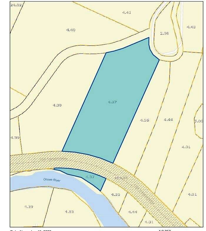 6.5 Acres of Residential Land for Sale in Copperhill, Tennessee