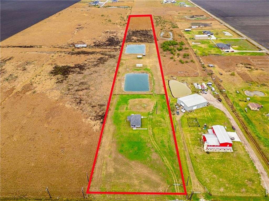 10.1 Acres of Land with Home for Sale in Corpus Christi, Texas