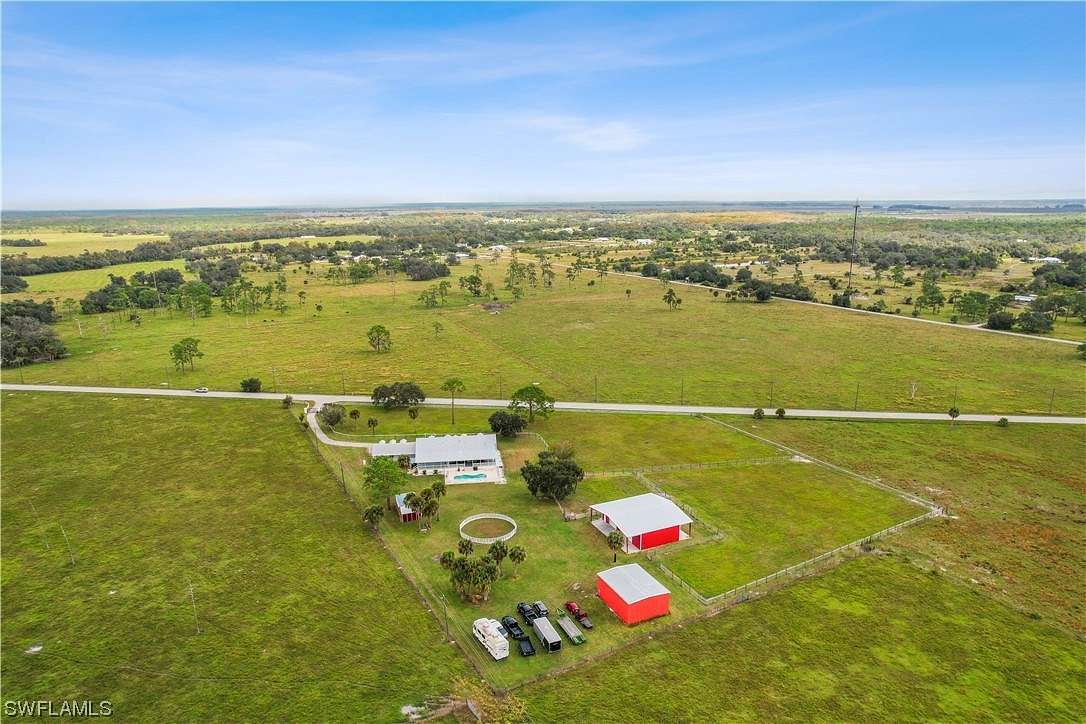 5 Acres of Land with Home for Sale in Alva, Florida