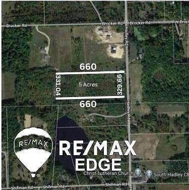 5 Acres of Residential Land for Sale in Hadley, Michigan