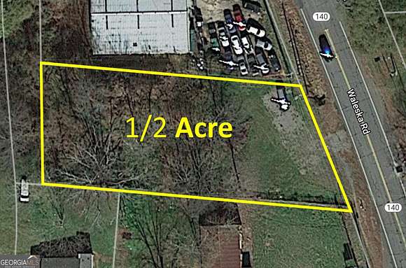 0.5 Acres of Commercial Land for Sale in Canton, Georgia