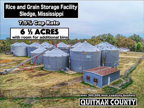 6.5 Acres of Commercial Land for Sale in Sledge, Mississippi