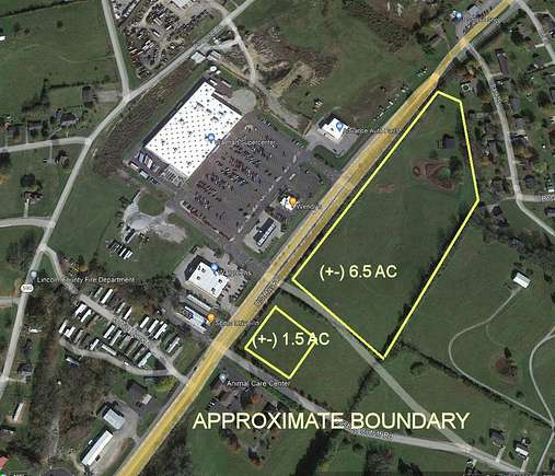 6.5 Acres of Commercial Land for Sale in Stanford, Kentucky