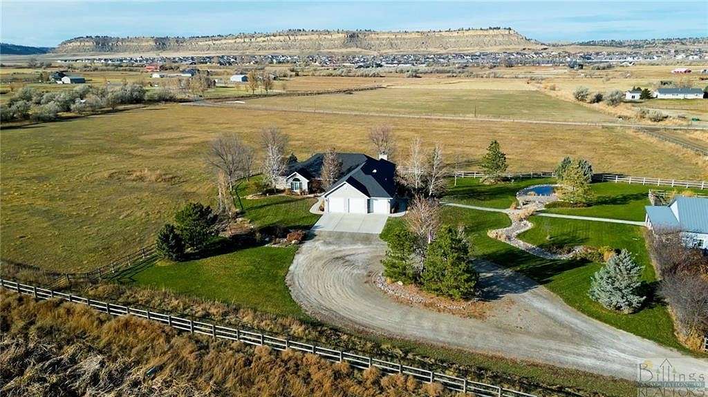 30.1 Acres of Agricultural Land with Home for Sale in Billings, Montana