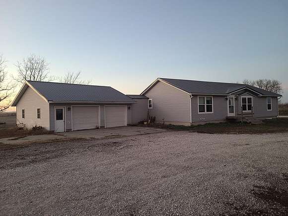 4.5 Acres of Residential Land with Home for Sale in Lake City, Iowa