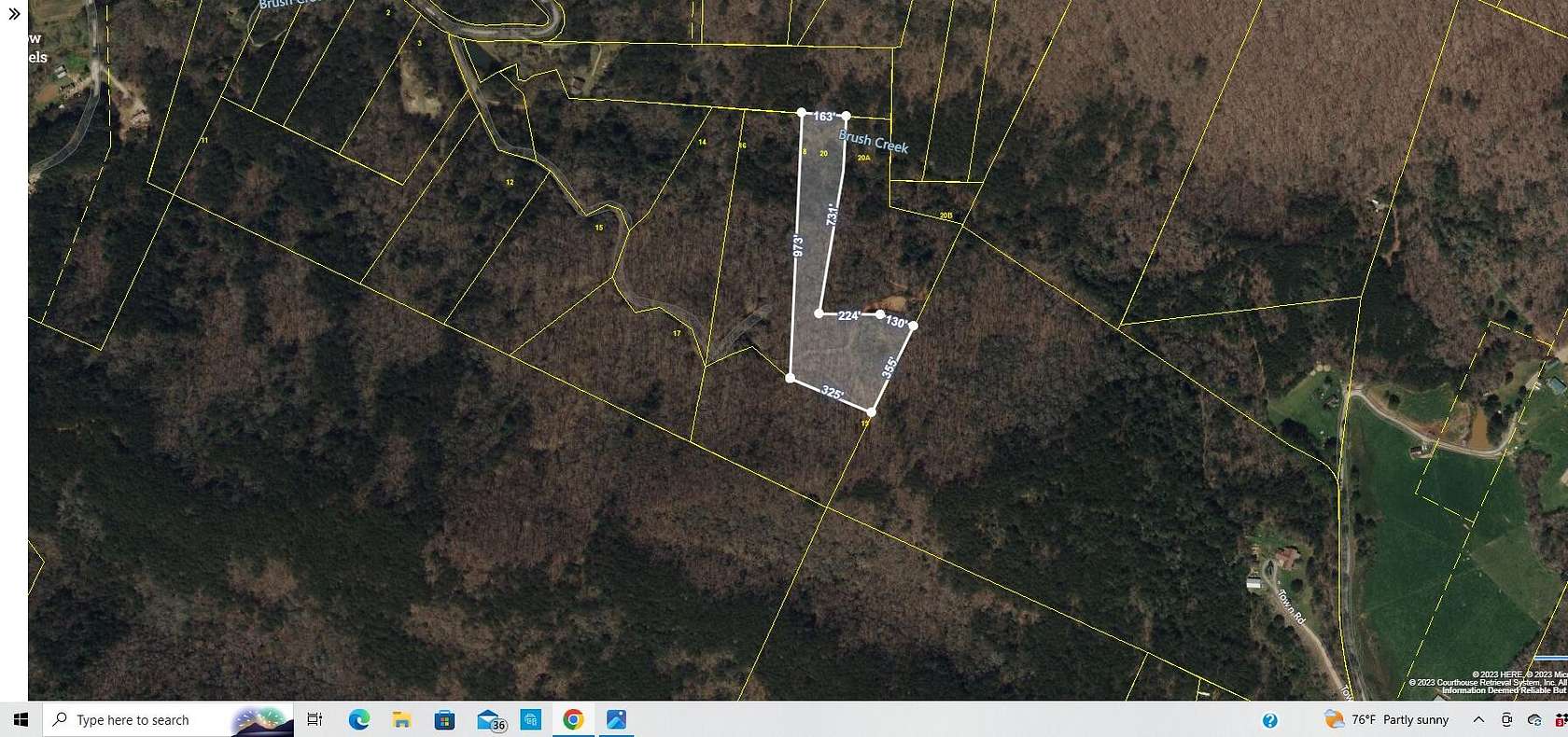 5 Acres of Land for Sale in Turtletown, Tennessee