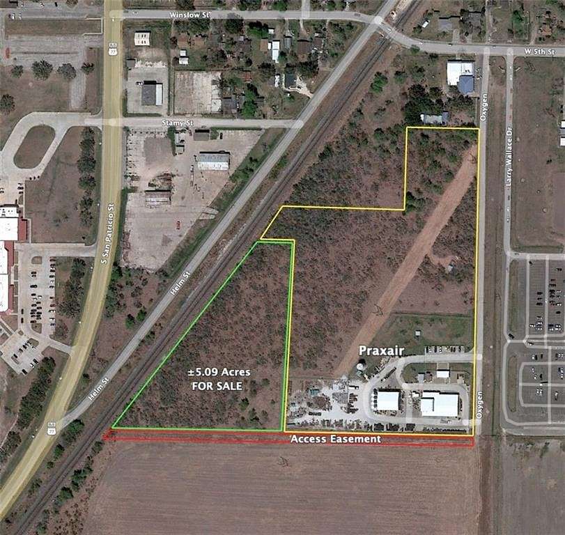 5.5 Acres of Commercial Land for Sale in Sinton, Texas