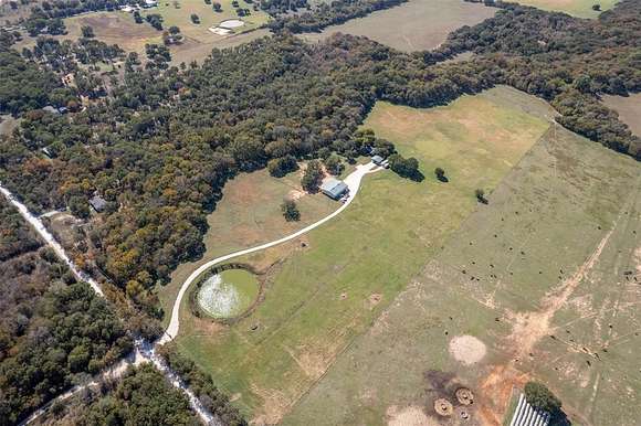 24.1 Acres of Land with Home for Sale in Covington, Texas