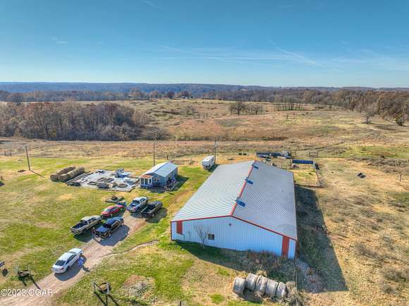 39.1 Acres of Agricultural Land with Home for Sale in Neosho, Missouri