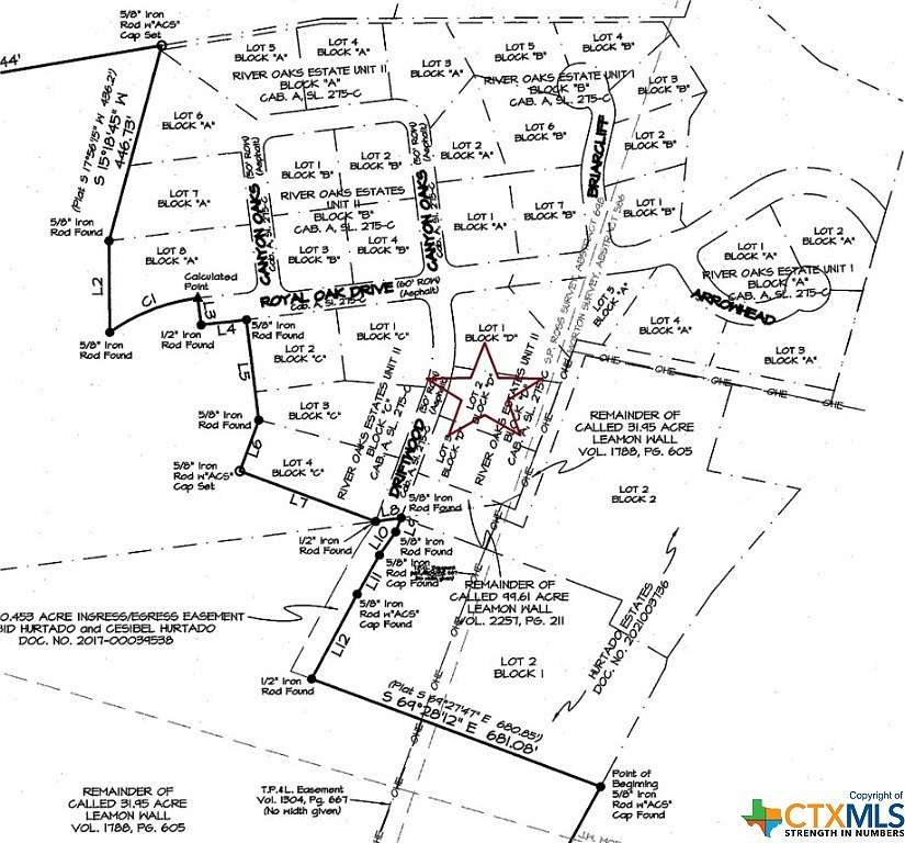 0.745 Acres of Residential Land for Sale in Troy, Texas