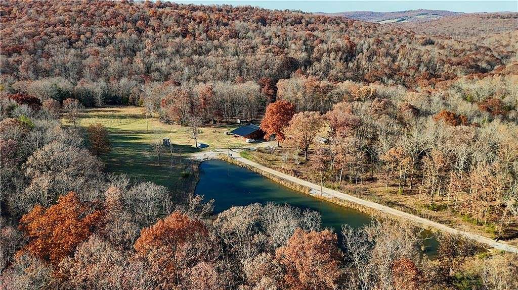 79.1 Acres of Recreational Land with Home for Sale in Huntsville, Arkansas