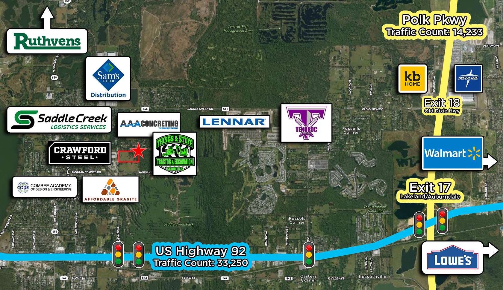 19.7 Acres of Land for Sale in Lakeland, Florida