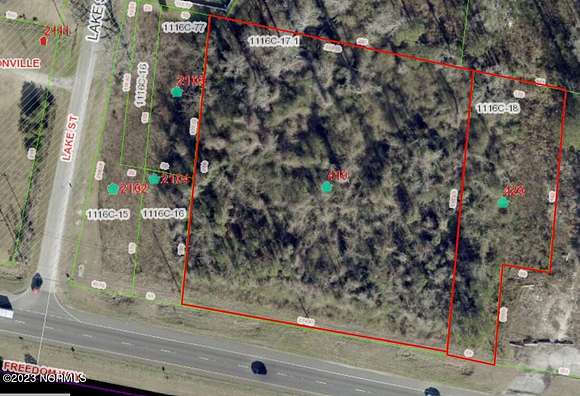 2.3 Acres of Land for Sale in Midway Park, North Carolina