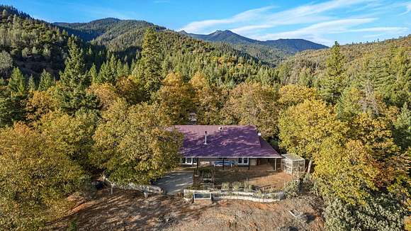 35 Acres of Recreational Land with Home for Sale in Weaverville, California