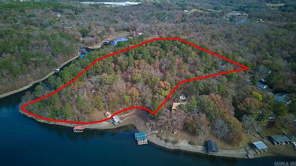9.3 Acres of Residential Land with Home for Sale in Hot Springs, Arkansas