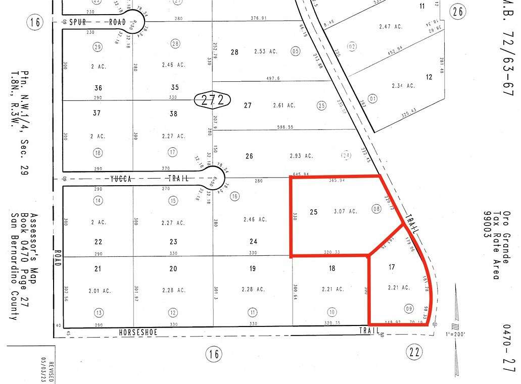 3.1 Acres of Land for Sale in Helendale, California