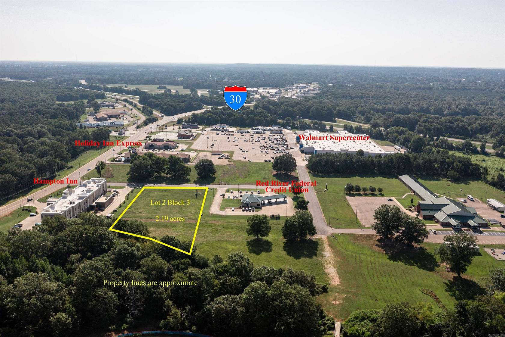 2 Acres of Commercial Land for Sale in Hope, Arkansas