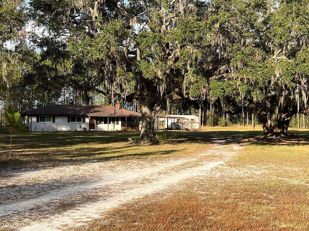 11.3 Acres of Land with Home for Sale in Old Town, Florida