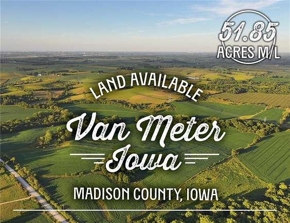 51.9 Acres of Land for Sale in Van Meter, Iowa