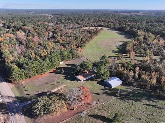 77.9 Acres of Land with Home for Sale in Bluff City, Arkansas