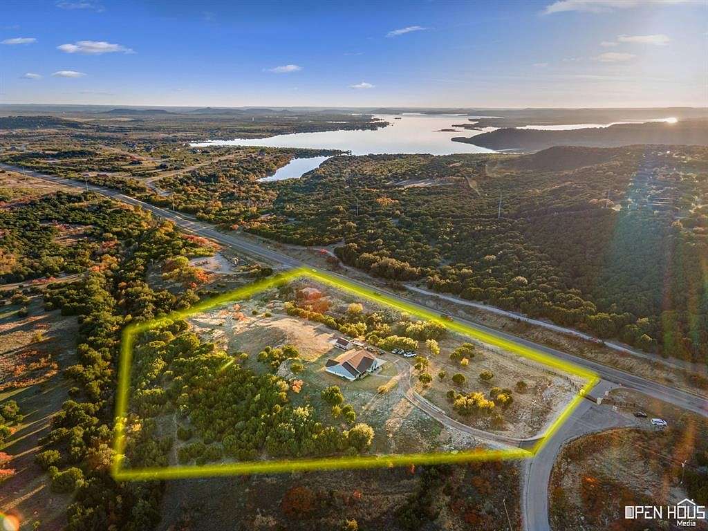 8.3 Acres of Residential Land with Home for Sale in Graford, Texas
