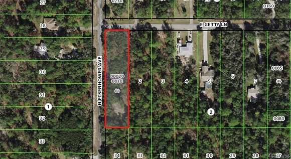 0.96 Acres of Residential Land for Sale in Hernando, Florida