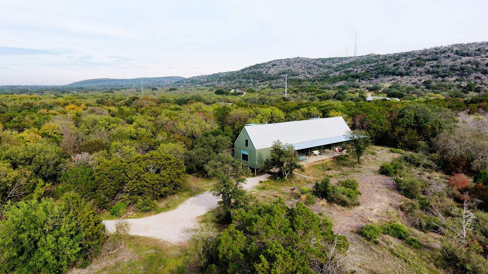 10 Acres of Residential Land with Home for Sale in Burnet, Texas