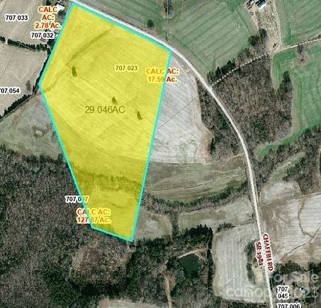 29.1 Acres of Land for Sale in Woodleaf, North Carolina