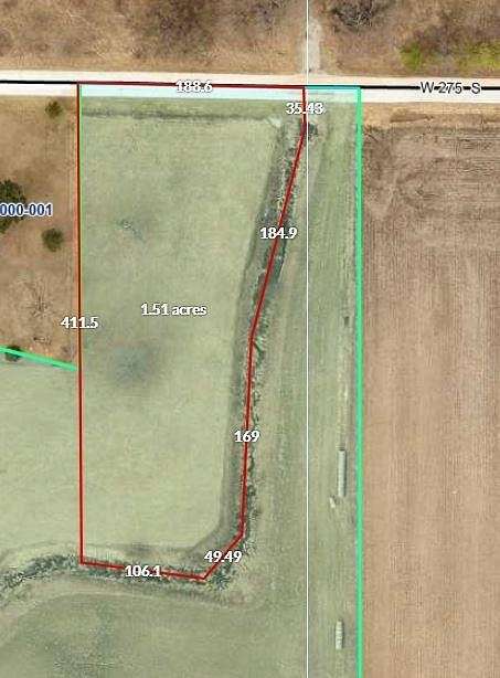1.5 Acres of Residential Land for Sale in Morocco, Indiana