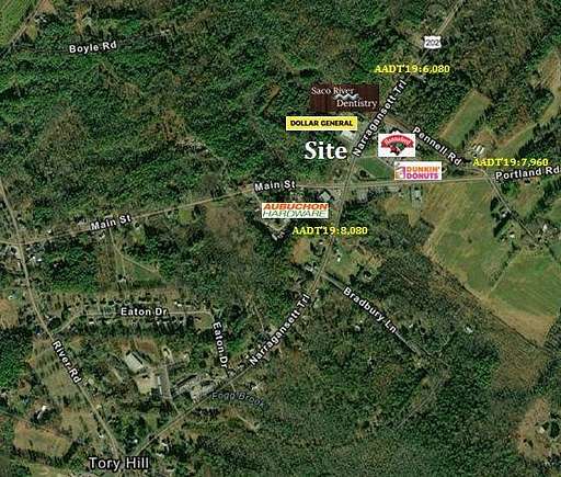 1.8 Acres of Commercial Land for Sale in Buxton, Maine