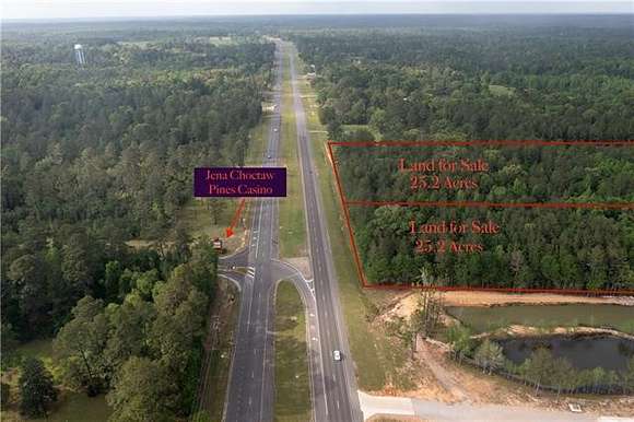 25.2 Acres of Commercial Land for Sale in Dry Prong, Louisiana
