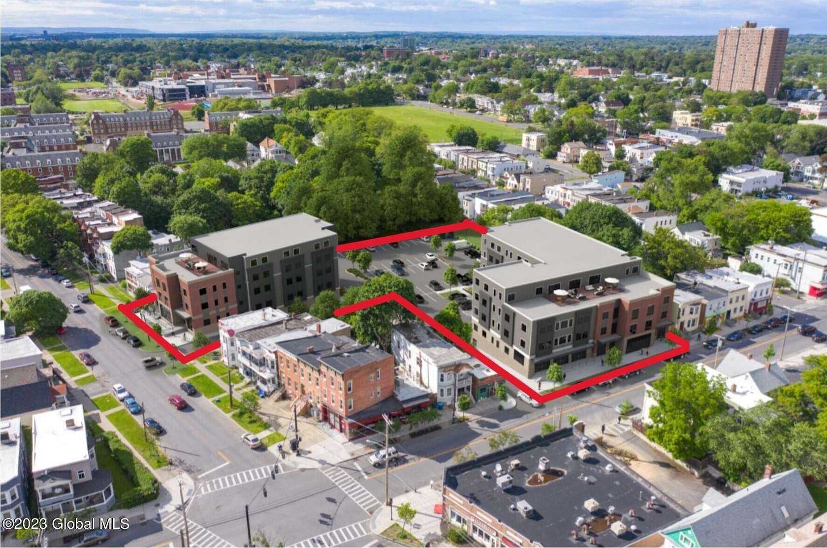 1.6 Acres of Commercial Land for Sale in Albany, New York
