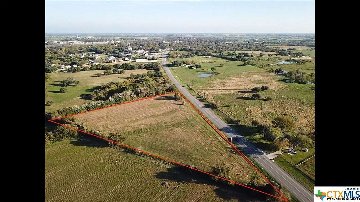 4.891 Acres of Commercial Land for Sale in Shiner, Texas