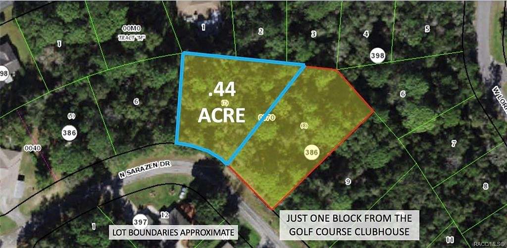 0.44 Acres of Land for Sale in Citrus Springs, Florida