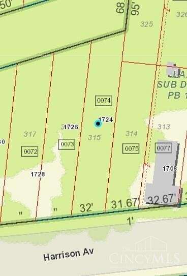 0.114 Acres of Residential Land for Sale in Cincinnati, Ohio