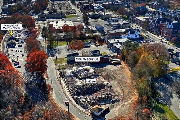 1.4 Acres of Mixed-Use Land for Sale in Naugatuck, Connecticut