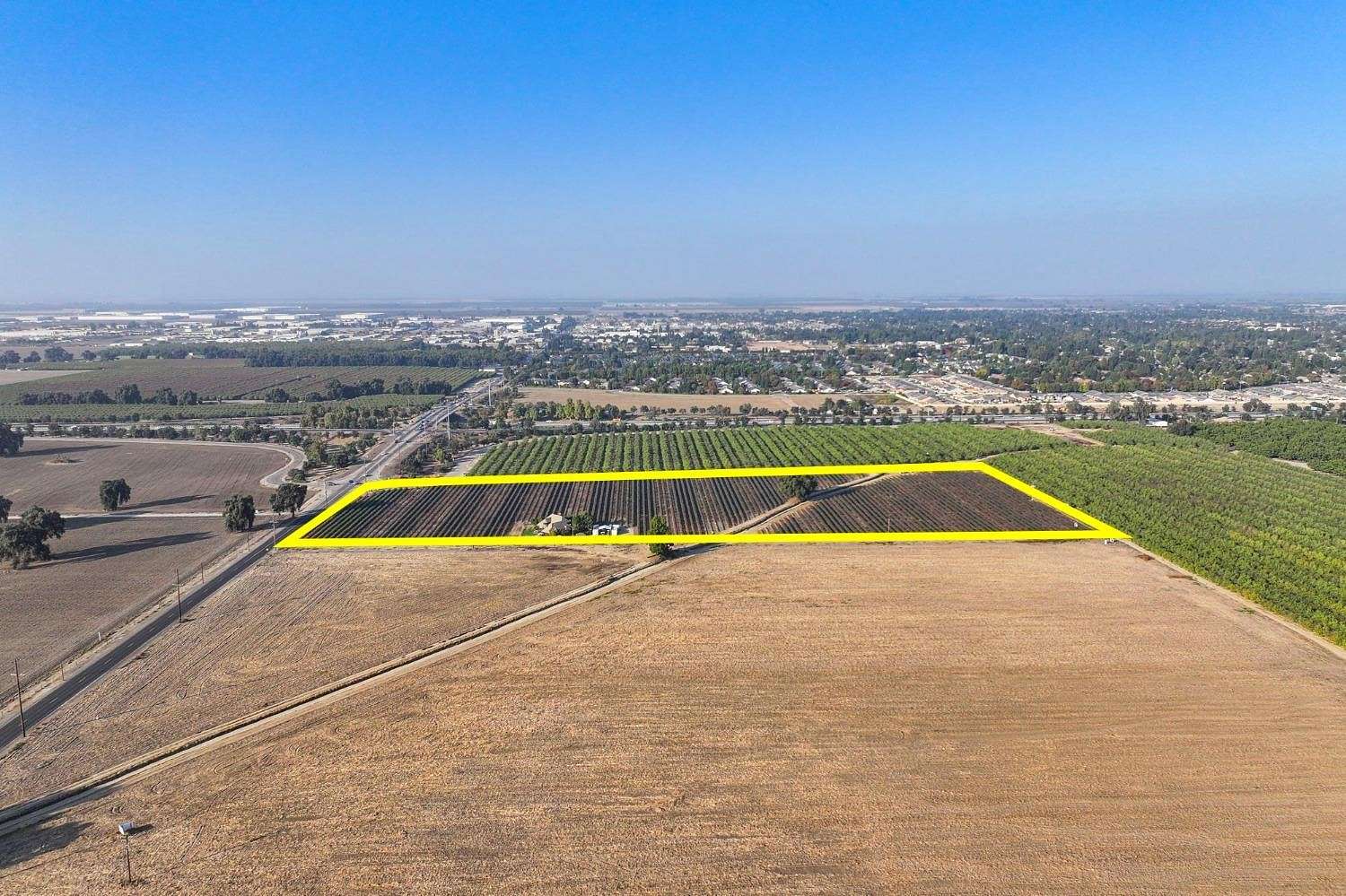 15.3 Acres of Agricultural Land for Sale in Visalia, California