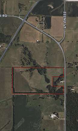 74.6 Acres of Land for Sale in Tonganoxie, Kansas