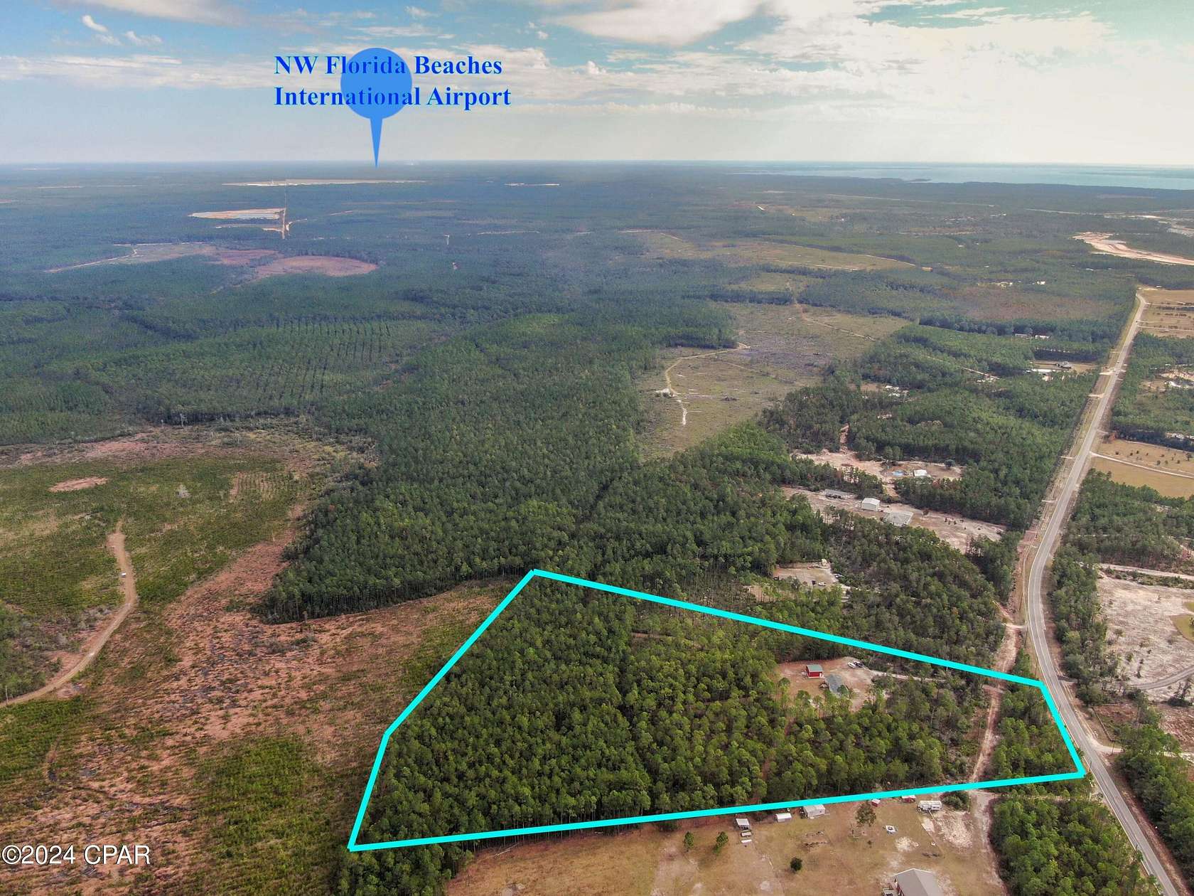 11.7 Acres of Land for Sale in Panama City Beach, Florida