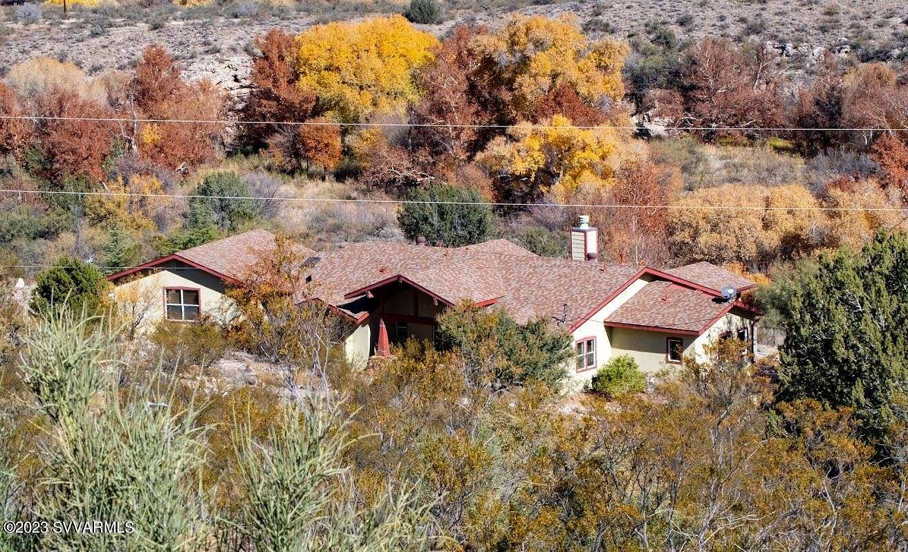 3.7 Acres of Residential Land with Home for Sale in Rimrock, Arizona