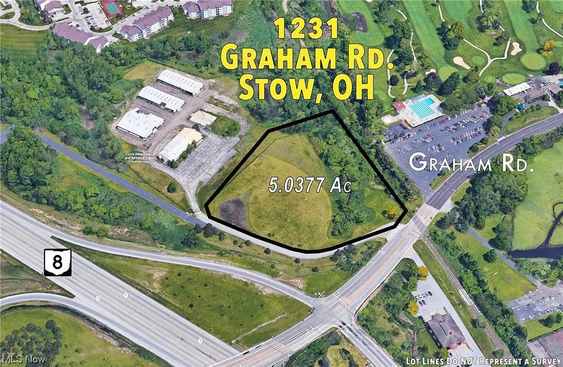5 Acres of Commercial Land for Sale in Stow, Ohio