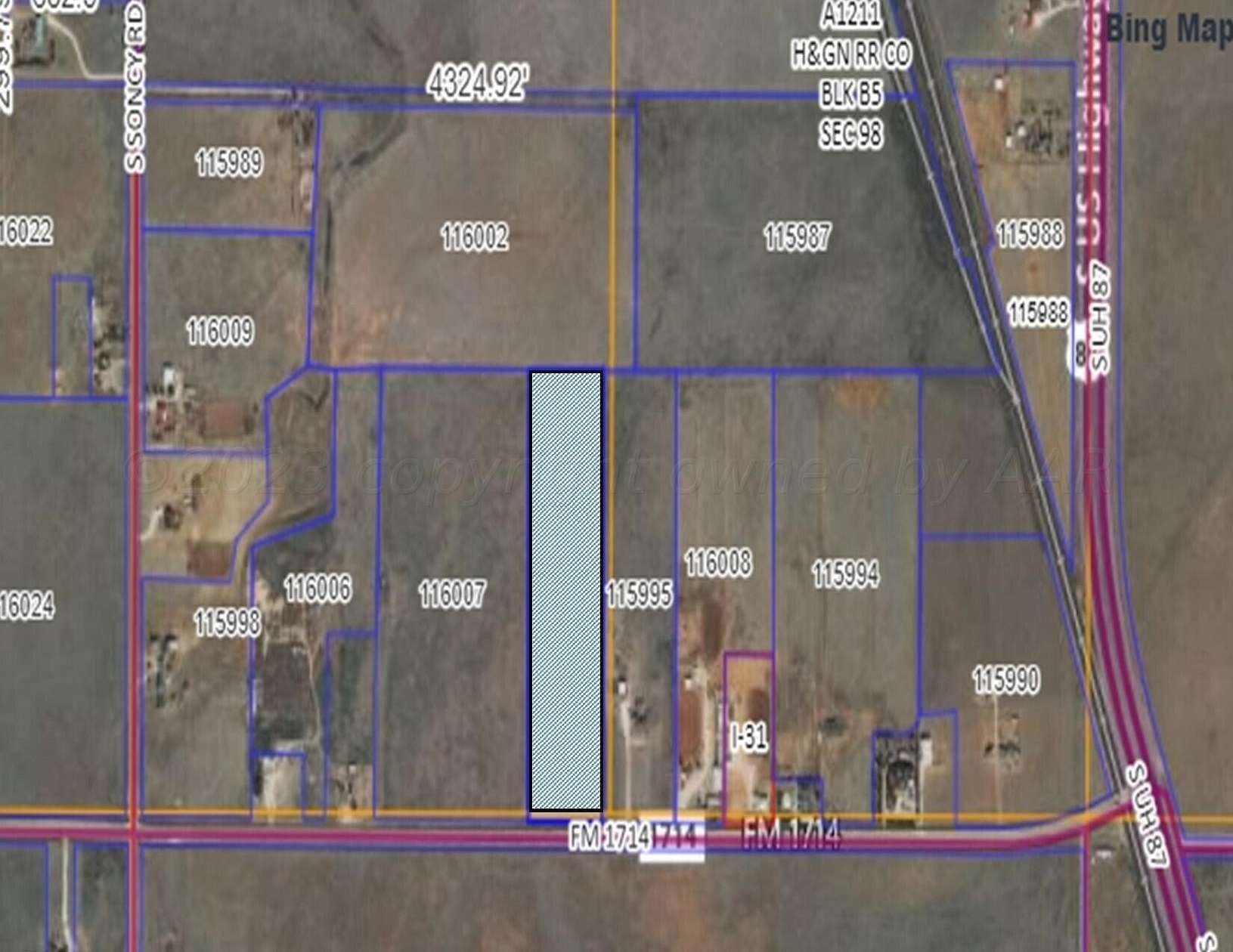 15 Acres of Land for Sale in Canyon, Texas