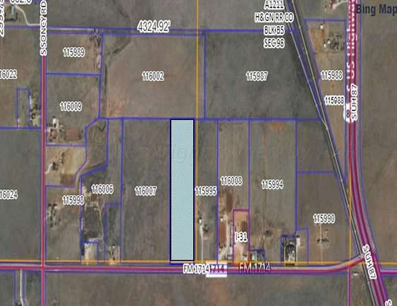 15 Acres of Land for Sale in Canyon, Texas