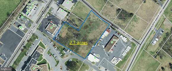 2.7 Acres of Commercial Land for Sale in Woodstock, Virginia