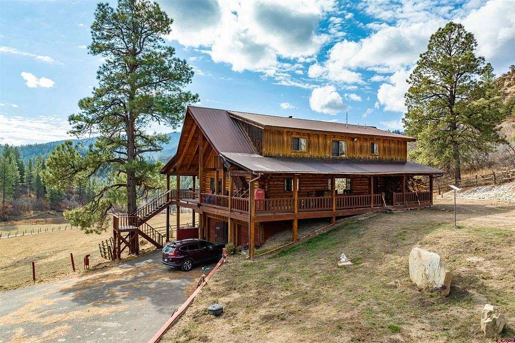 83.2 Acres of Land with Home for Sale in Pagosa Springs, Colorado